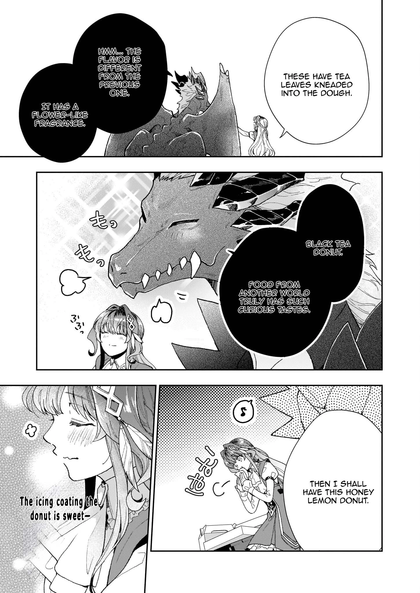 The Abandoned Sacrifice Feeds a Dark Dragon with Her "Delivery" Skill Chapter 3 - page 21